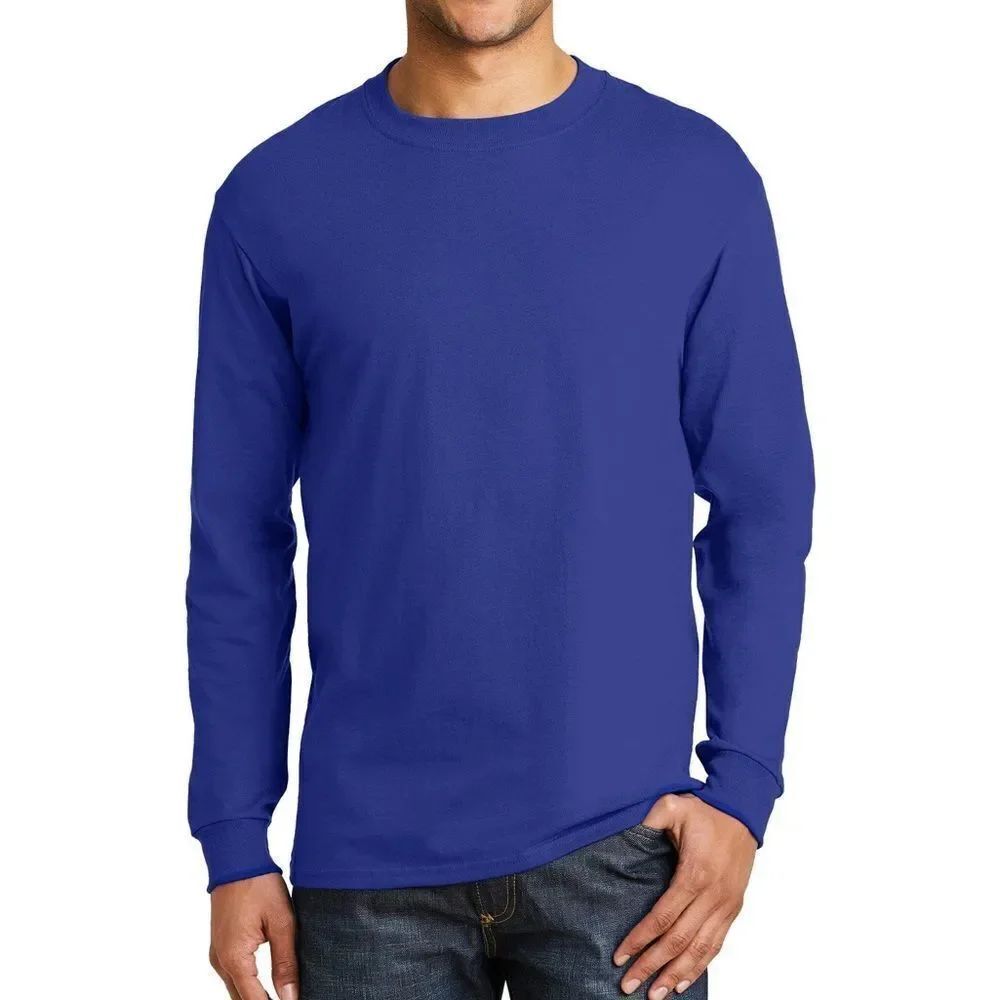Hanes | Long Sleeve Men’s Big and Tall Tee Shirt